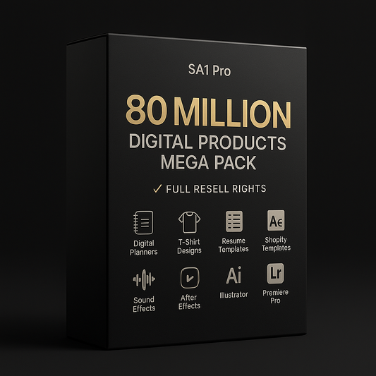 SA1 Pro – 80 Million Digital Products Mega Pack