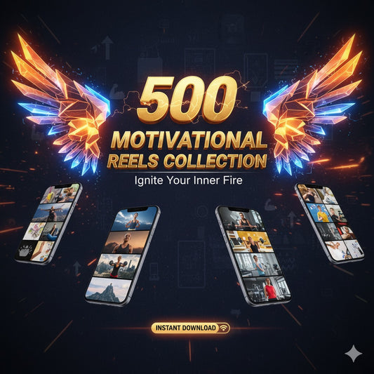 500 Motivational Reels Collection