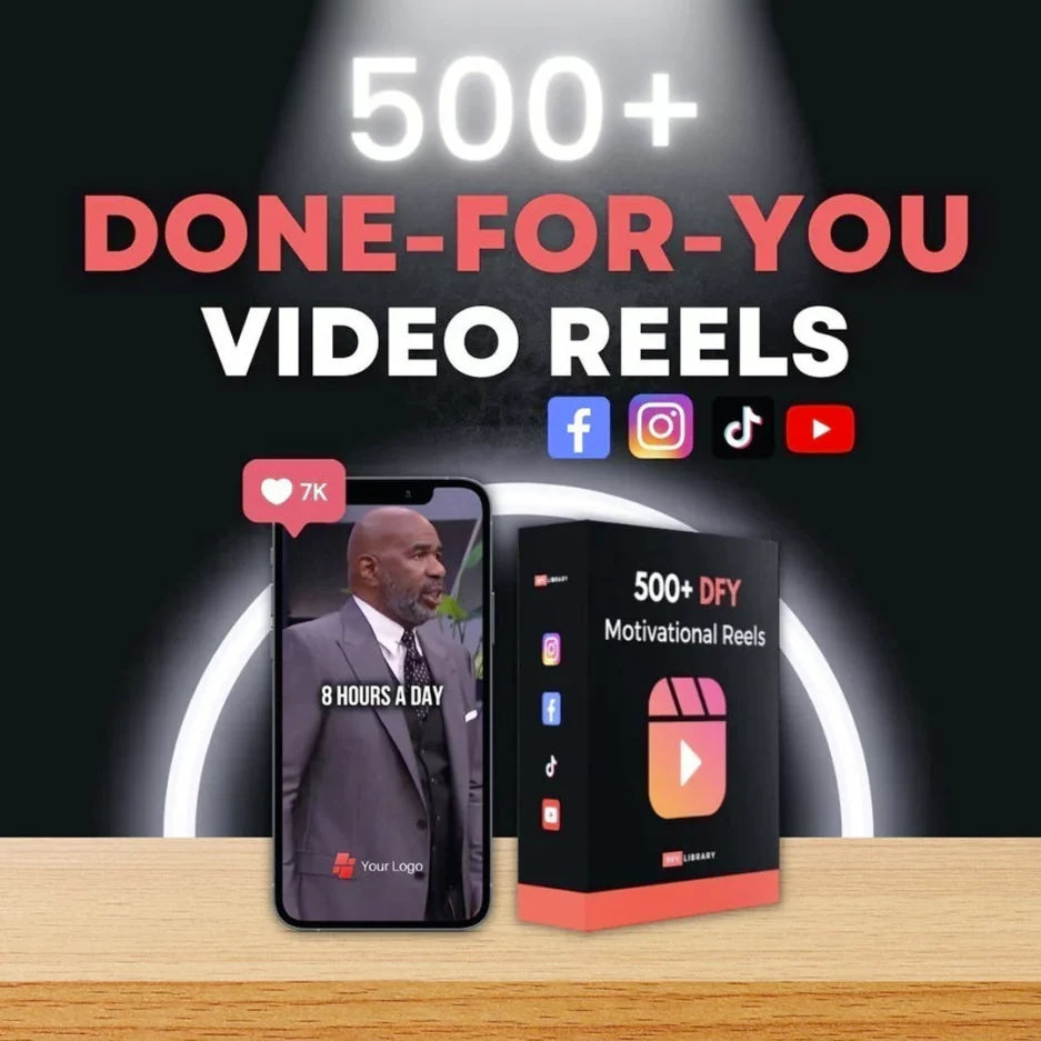 500 Motivational Reels Collection
